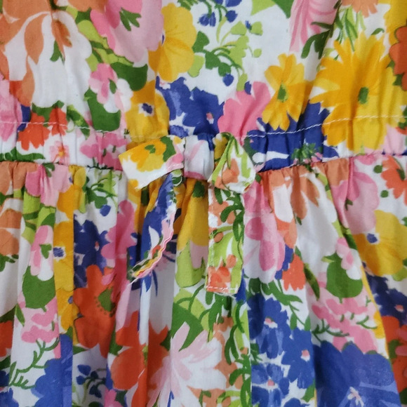 Janie and Jack all over floral print girls dress, size 4 - Picture 4 of 9